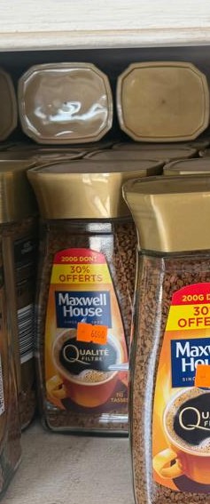 Café Qualité Filtre – Maxwell House – 200 g