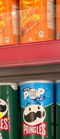 Chips Cheese & Onion – Pringles – 165 g