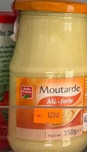 Moutarde Mi-Forte – Belle France – 350 g