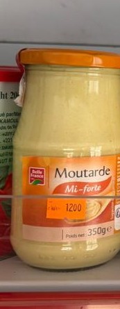 Moutarde Mi-Forte – Belle France – 350 g