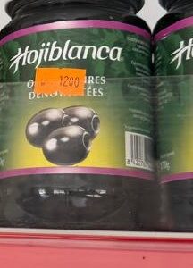 Olives Noires Dénoyautées – Hojiblanca