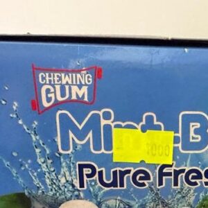 Chewing Gum Mint-Bom Pure Fresh – Kiss – 100 pièces