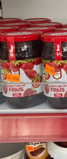 Confiture de Fraise – C'Bon – 370 g