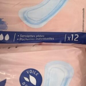 Serviettes Hygiéniques Maxi – Belle France – x12