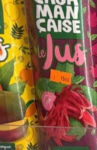 Le Jus Bissap-Menthe – Casamançaise – 1 L