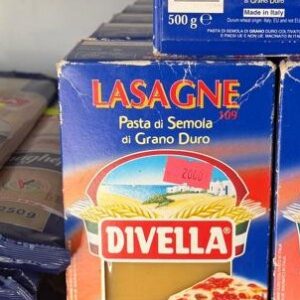 Lasagne Pasta di Semola – Divella – 500 g