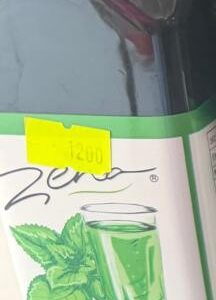 Sirop Menthe – Zena – 500 ml