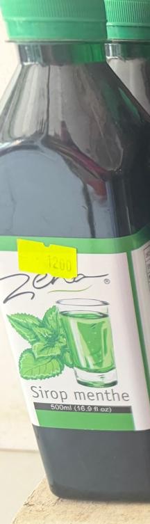 Sirop Menthe – Zena – 500 ml