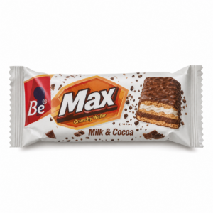 Barre Gaufrette Max Milk & Cocoa – Be