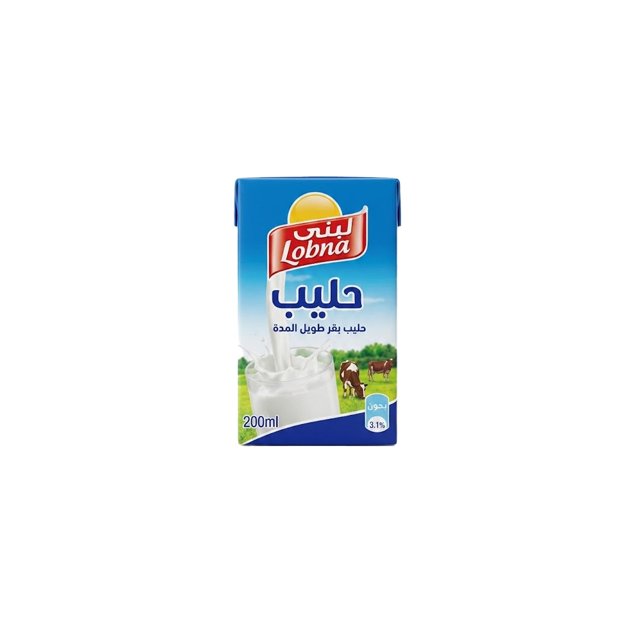 Lait Entier Longue Conservation – Lobna – 200 ml