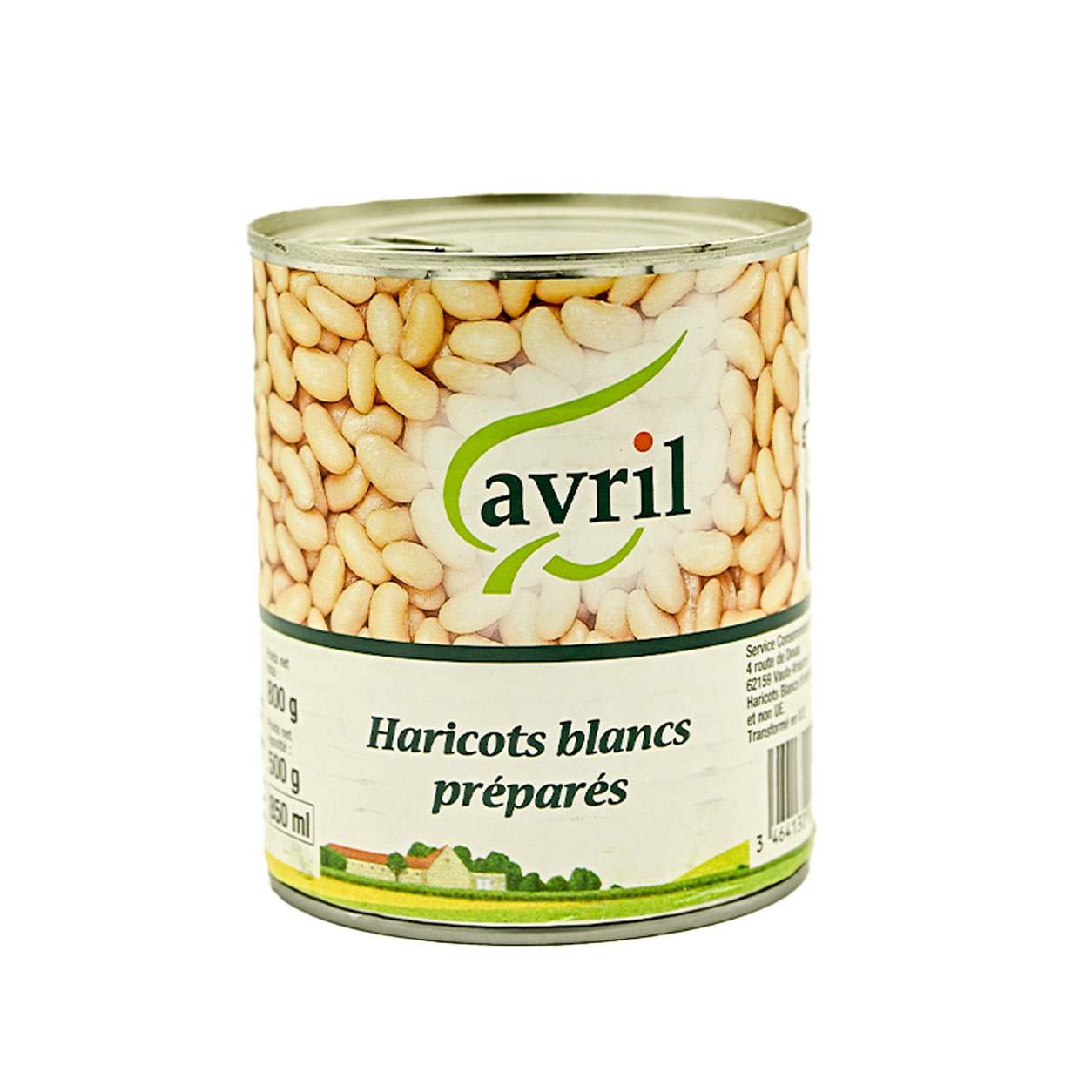 Haricots Blancs Préparés – Avril