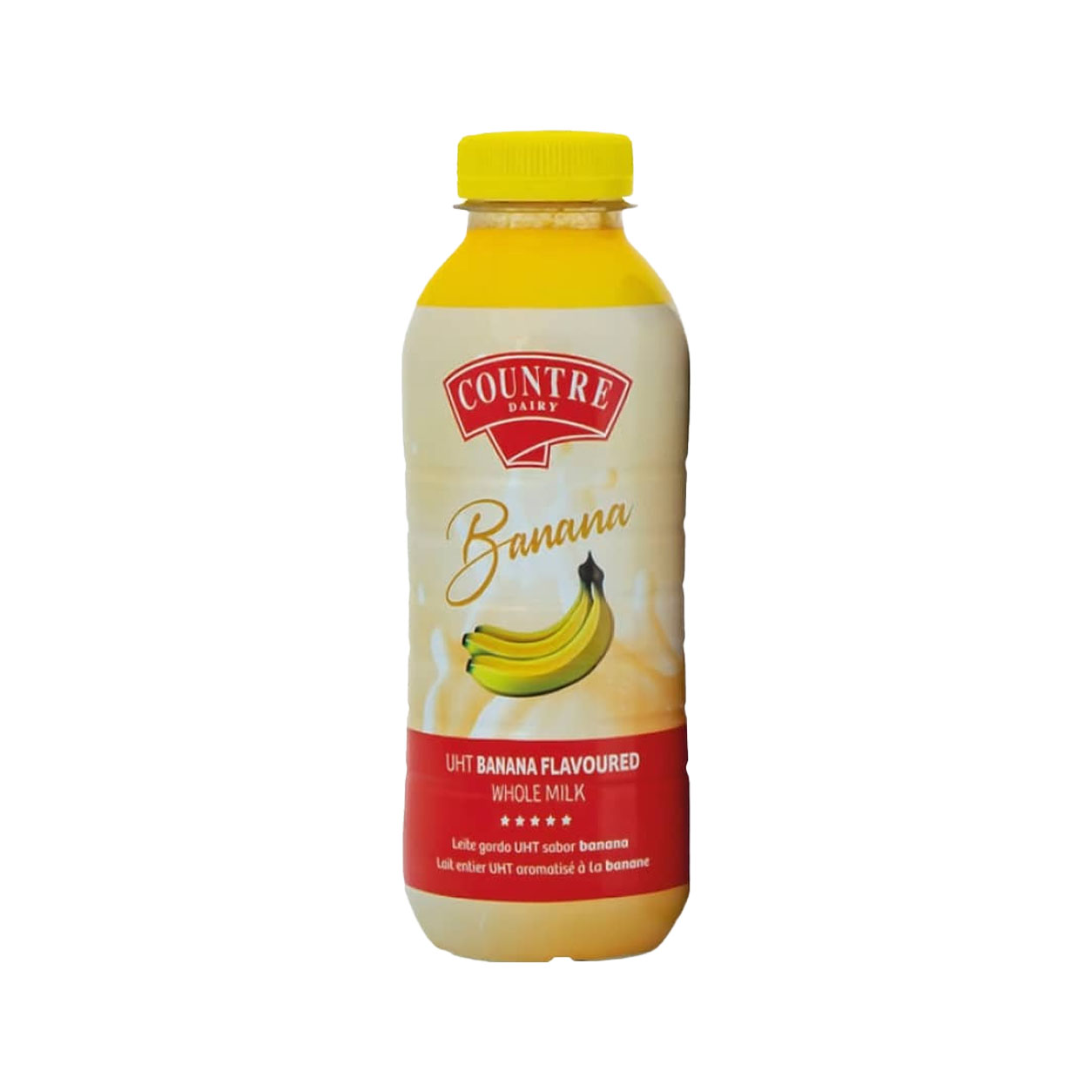 Lait UHT Aromatisé – Countre Dairy – Banane/Vanille