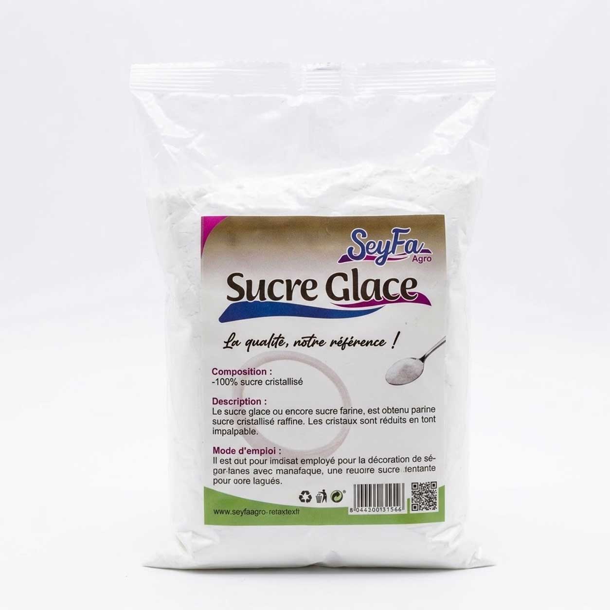 Sucre Glace – SeyFa Agro – 250 g