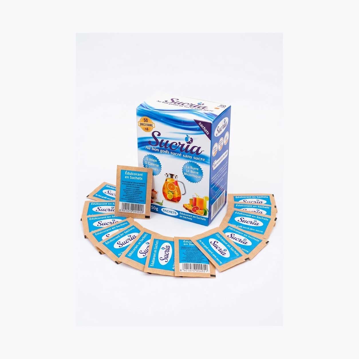 Édulcorant en Sachets – Sucria – 50 sachets